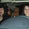 Lana del Rey, accompagnée de son petit ami Barrie-James O'Neill, quittant Chateau Marmont le 31 janvier 2013.