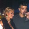Paris Hilton et son petit ami River Viiperi font la fête au Gotha cluba de Bruxelles en Belgique, le 1er Fevrier 2013.