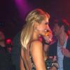 Paris Hilton et son petit ami River Viiperi font la fête au Gotha cluba de Bruxelles en Belgique, le 1er Fevrier 2013.