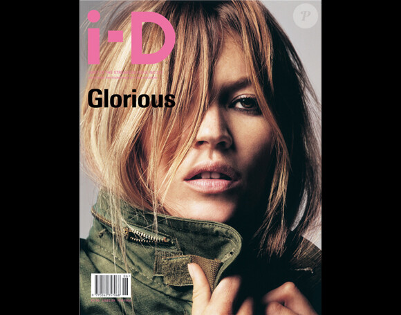 Kate Moss photographiée par Craig McDean en couverture du magazine i-D. 2001.