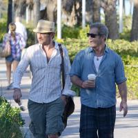 Gerard Butler copine avec Mel Gibson, sa belle Madalina envoûte Rome