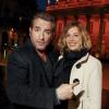 Jean Dujardin et Cécile de France se rendant à la conférence de presse du film Möbius le 5 février 2013