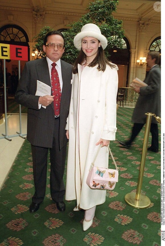 Alec Wildenstein et sa femme Liouba en 2001