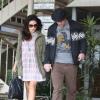 Channing Tatum et Jenna Dewan, futurs parents, dans les rues de Los Angeles, le 5 février 2013.