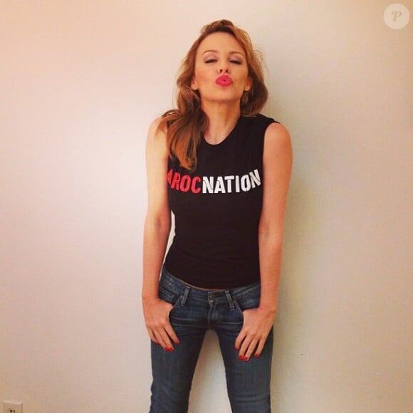 Février 2013, Kylie Minogue rejoint l'écurie de Jay-Z, Roc Nation.