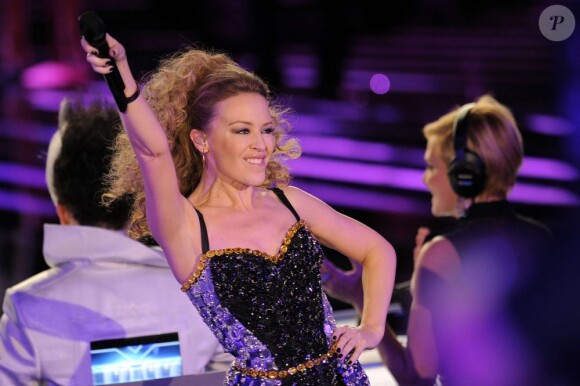 Kylie Minogue à Milan, le 6 décembre 2012.
