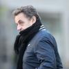 Exclu : Nicolas Sarkozy en plein footing dans Central Park à New York, le 2 février 2013.