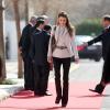 La reine Rania accompagnait le 10 février 2013 son mari le roi Abdullah II de Jordanie, qui présidait le 10 février 2013 la séance inaugurale du Parlement jordanien, à Amman, marquée par son appel à une désignation consensuelle du Premier ministre, sur le chemin d'un gouvernement parlementaire.