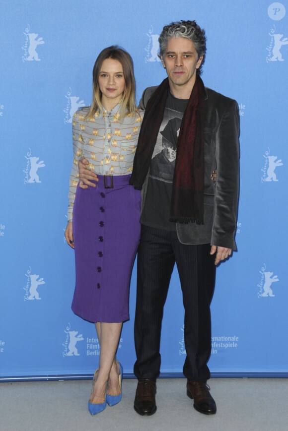 Sara Forestier et James Thierrée lors du photocall du film Mes séances de lutte au Festival de Berlin le 11 février 2013