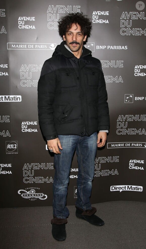Tomer Sisley lors de l'avant-première à Paris du film Möbius le 12 février 2013