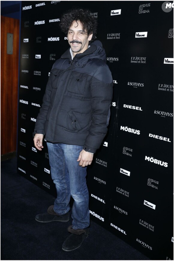 Tomer Sisley lors de l'avant-première du film Möbius à Paris le 12 février 2013