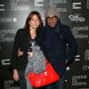 Manu Katché et sa femme Laurence lors de l'avant-première du film Möbius à Paris le 12 février 2013
