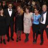 Les membres du jury Athina Rachel Tsangari, Wong Kar-waï, Ellen Kuras, Susanne Bier, Shirin Neshat et Andreas Dresen à la première du film Side Effects (Effets Secondaires) à la 63e Berlinale, le 12 février 2013.