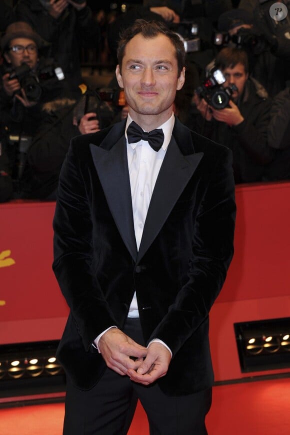 Jude Law à la première du film Side Effects (Effets Secondaires) à la 63e Berlinale, le 12 février 2013.