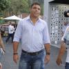 Ronaldo lors d'un concours épique organisé par Ahtina Onassis à Rio de Janiero le 8 octobre 2012