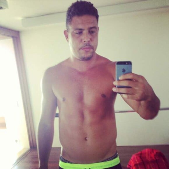 Ronaldo, très fier de sa nouvelle silhouette, s'affiche sur Instagram, le 15 février 2013