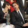 Maribel Verdu et Javier Bardem lors de la 27e cérémonie des Goya à Madrid le 17 février 2013