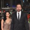 Nicolas Cage et son épouse Alice Kim à la 63e Berlinale, pour l'avant-première de The Croods, le 15 février 2013.