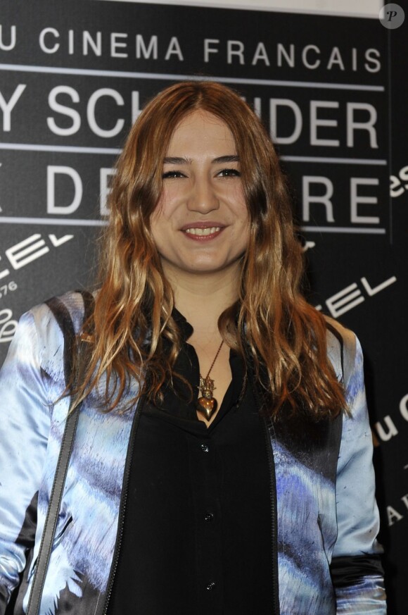 Izia Higelin, nominée comme Espoir Féminin lors la Conférence de presse des Prix Romy Schneider et Patrick Dewaere à l'hôtel Hayat Vendôme à Paris, le 11 février 2013.