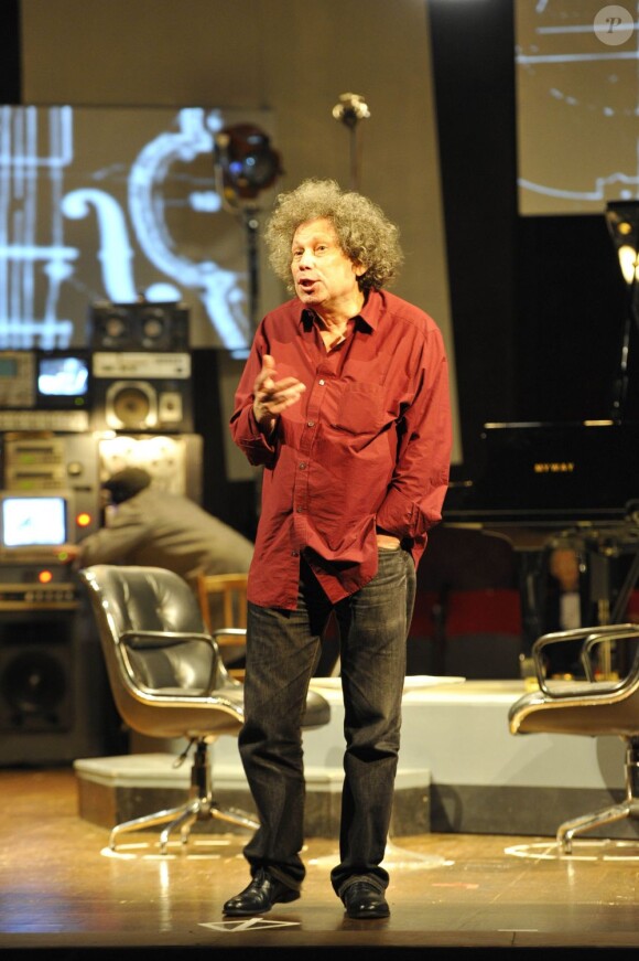 Ami Flammer - Filage de la pièce "Gould Menuhin" au Théâtre de l'Atelier à Paris, le 19 février 2013.