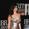 L'actrice Bérénice Marlohe à la soirée des Brit Awards à Londres, le 20 février 2013. Elle portait une robe Donna Karan.
