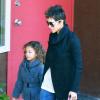 L'actrice Halle Berry dépose sa fille Nahla à l'école à Studio City, le 20 février 2013.