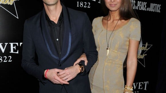Adrien Brody et sa chérie Lara Lieto, radieux au côté da la bombe Ali Larter