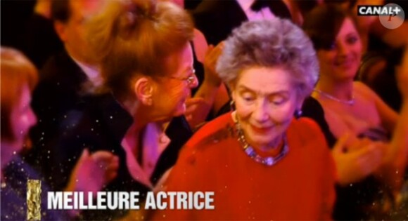Emmanuelle Riva sacrée meilleure actrice devant Marion Cotillard.