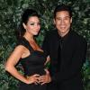 Mario Lopez et sa femme Courtney Mazza, enceinte de leur deuxième enfant, au QVC Red Carpet Style Event au Four Seasons Hotel de Los Angeles le 22 février 2013.