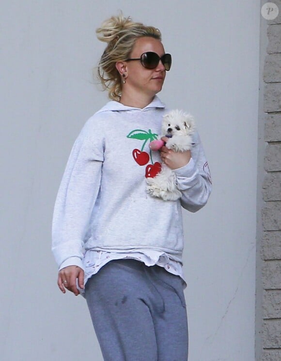 Britney Spears à Thousand Oaks, le 18 février 2013.