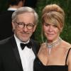 Steven Spielberg et sa femme Kate Capshaw assistent à la soirée Vanity Fair au Sunset Tower Hotel suivant la 85e cérémonie des Oscars. Los Angeles, le 24 février 2013.