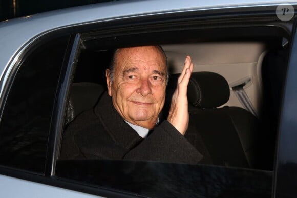 Jacques Chirac pour son 80e anniversaire, à Paris le 29 novembre 2012.