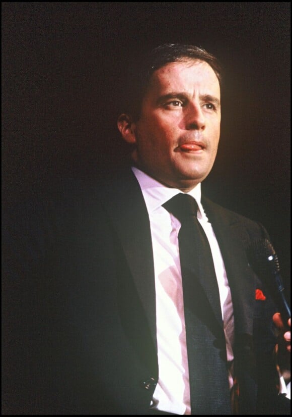 Thierry Le Luron à Honfleur le 3 juillet 1986.