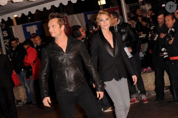 David Hallyday et Laura Smet lors des NRJ Music Awards, le 23 janvier 2010.