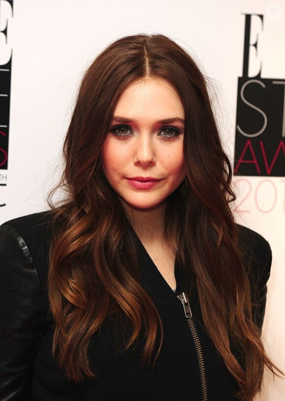 Elizabeth Olsen lors des Elle Style Awards à Londres, le 11 février 2013.