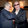 Willy Rizzo et Jack Nicholson, le 11 juillet 2007.