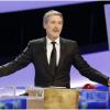 Antoine de Caunes assure le show pendant la 38e cérémonie des César à Paris le 22 février 2013.