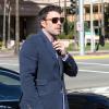 Ben Affleck, barbe rasée, vu à Long Beach, le 28 février 2013.