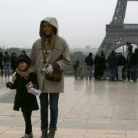 Jessica Alba : Avant la Fashion Week, elle joue les touristes à Paris
