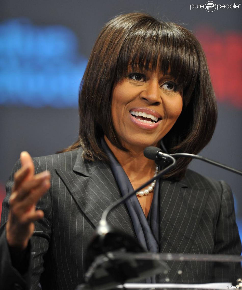 Michelle Obama lors de l&#039;évènement Bringing Physical Activity Back to Schools au McCormick Place de Chicago le 28 février 2013