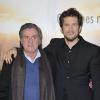 Daniel Auteuil et Guillaume Canet lors de l'avant-première du film Jappeloup à Paris le 26 février 2013