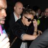 Justin Bieber au "Cirque du soir" à Londres, le 1er mars 2013.