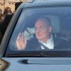 Le roi Juan Carlos d'Espagne arrive à la clinique La Milagrosa à Madrid, le 3 mars 2013. 