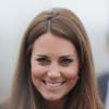 Kate Middleton, enceinte, se rend au Fishing Heritage Centre à Grimsby le 5 mars 2013.