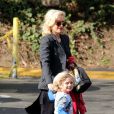 Gwen Stefani dépose son fils Zuma Rossdale à l'école à Los Angeles, le 6 mars 2013.