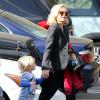 Gwen Stefani dépose son fils Zuma Rossdale à l'école à Los Angeles, le 6 mars 2013.