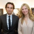 Exclusif - Alexandre Bompard et Carole Mathieu Castelli au vernissage de l'exposition "A travers elles" à la Fnac des Ternes à Paris, le 7 mars 2013.