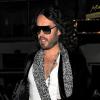 Russell Brand quitte le théâtre Duchess après sa représentation à Londres, le 7 mars 2013.