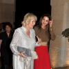 Le prince Charles et son épouse Camilla reçus par le roi Abdullah II et la reine Rania de Jordanie à Amman le 11 mars 2013.
