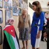 La reine Rania de Jordanie et Camilla Parker Bowles à Amman, le 12 mars 2013.